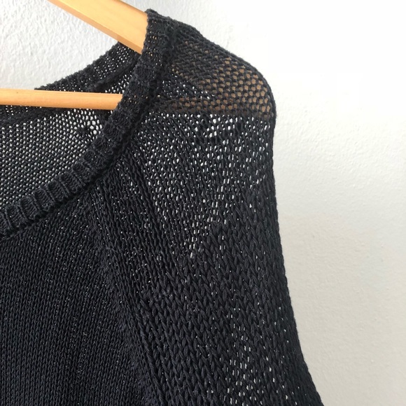 Black knitted top - Picture 4 of 4